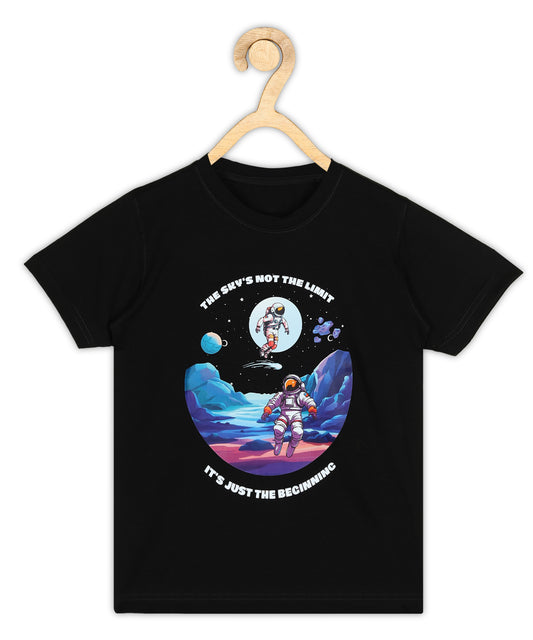 Baus Black Astronaut printed T-shirt - BAUS Brands