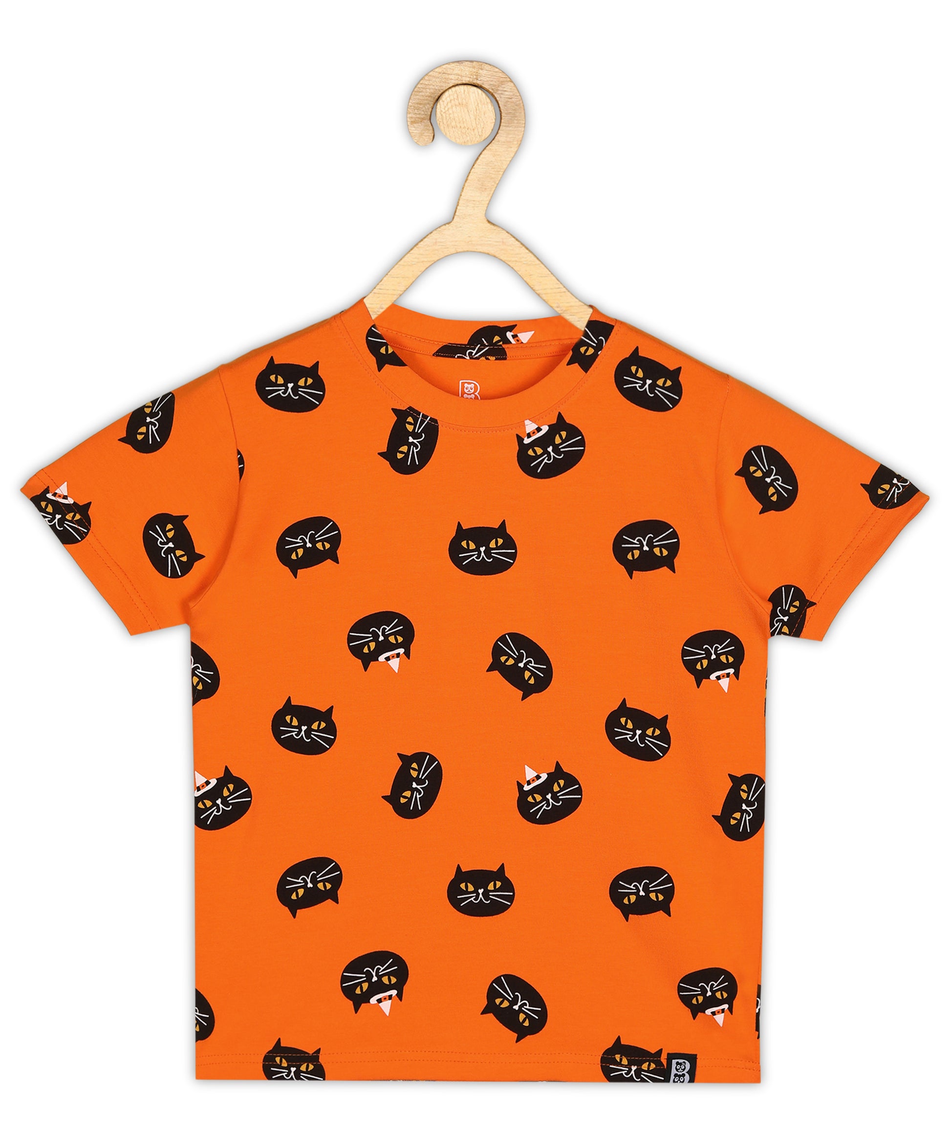 Baus Lycra Cotton Cat Face T-shirt - BAUS Brands