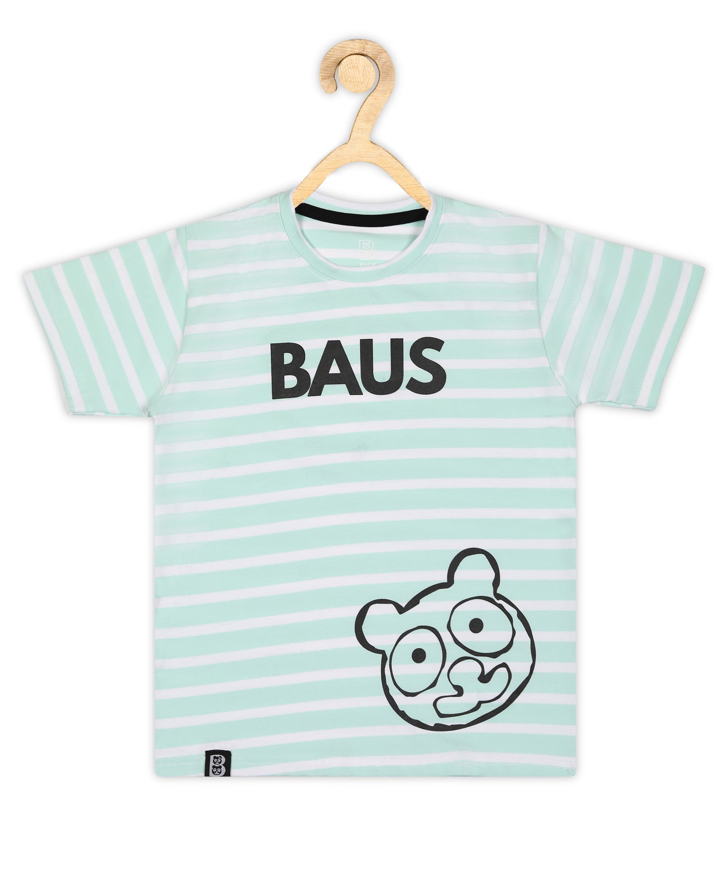 Baus Lycra Cotton Half sleeve Stripe T-shirt - BAUS Brands