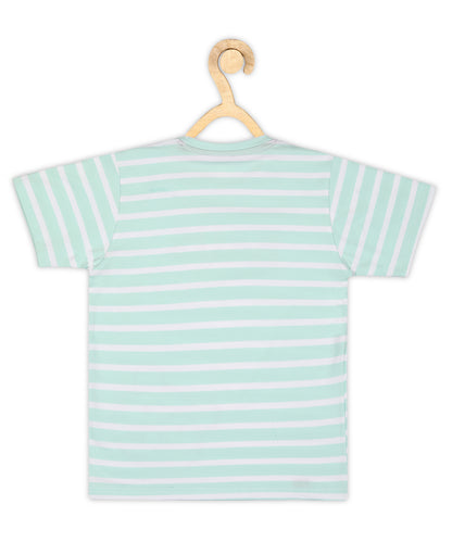 Baus Lycra Cotton Half sleeve Stripe T-shirt - BAUS Brands