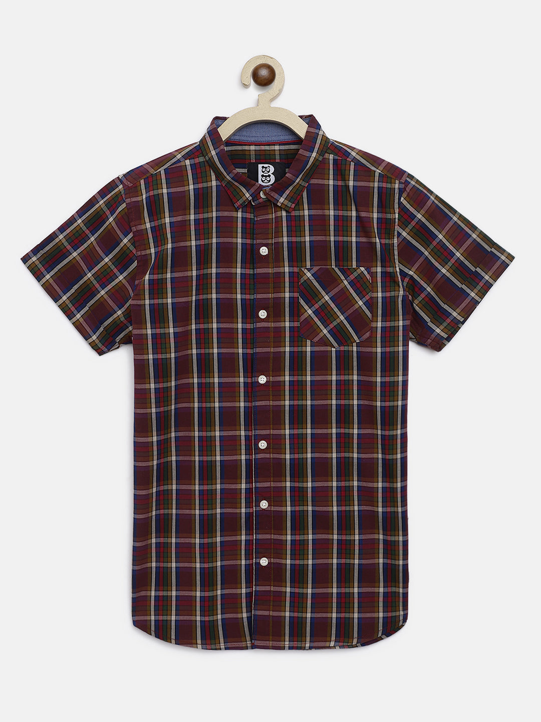 Baus Check Mix Half Shirt - BAUS Brands