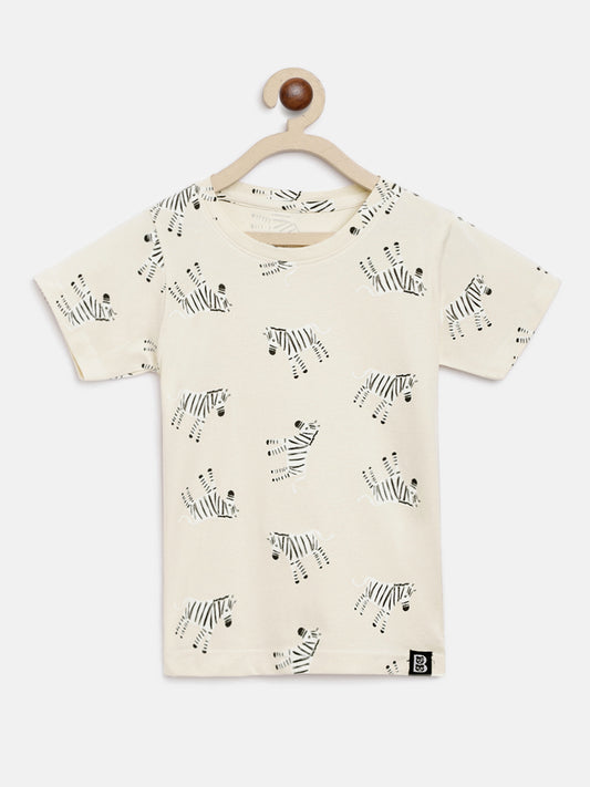 Baus Zebra Printed T-shirt - BAUS Brands