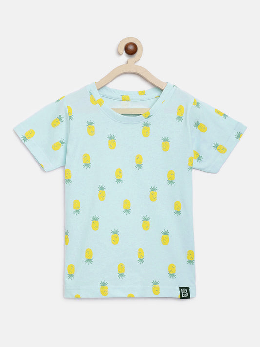 Baus Pineapple Printed T-shirt - BAUS Brands