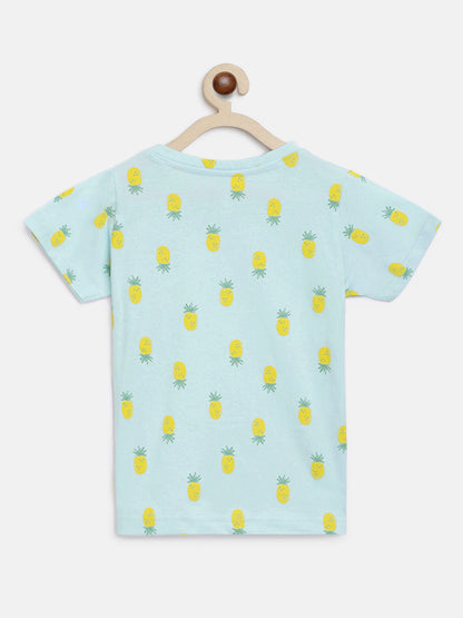 Baus Pineapple Printed T-shirt - BAUS Brands