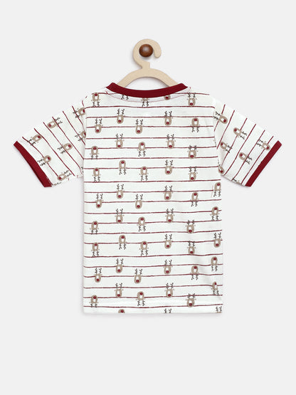 Baus Reindeer Printed T-shirt - BAUS Brands